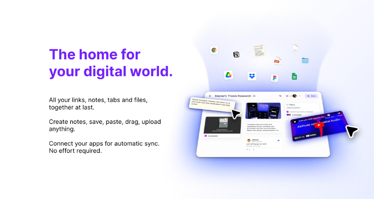 Benefit 1 - The home for your digital world