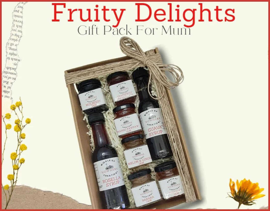 Gift Pack of Preserves and Jams for mum 