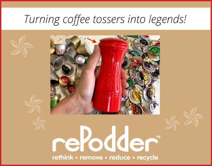 Repodder turning coffee tossers into legends 