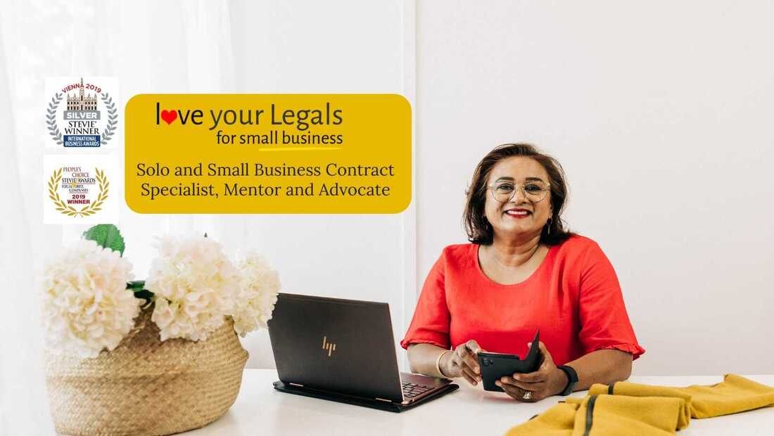 Solo and Small Business Contract Specialist, Mentor and Advocate - Shalini 