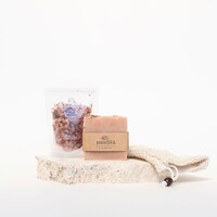 Bath Soak, Handmade Soap & Mitt Gift Pack