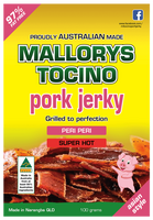 Super Hot Peri Peri Pork Jerky 100g