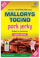 Lemon Pepper Pork Jerky 100g